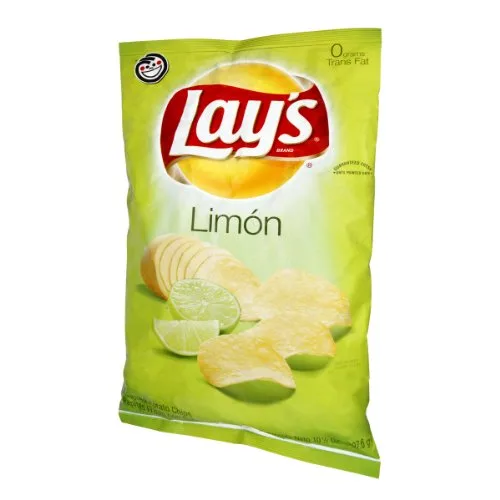 Vista 2 de Lay's Patatas fritas con sabor a limon