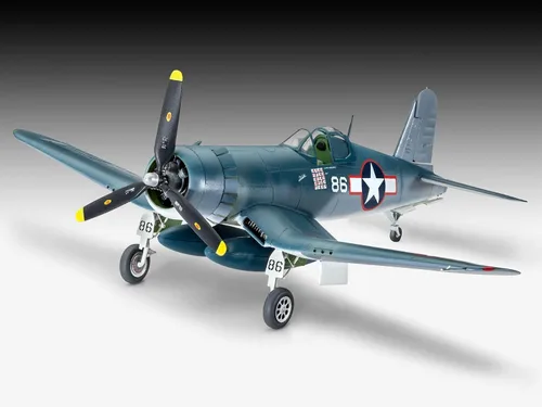 Vista 6 de Revell Alemania 03983 Vought F4U-1A Kit de modelo de avión Corsair