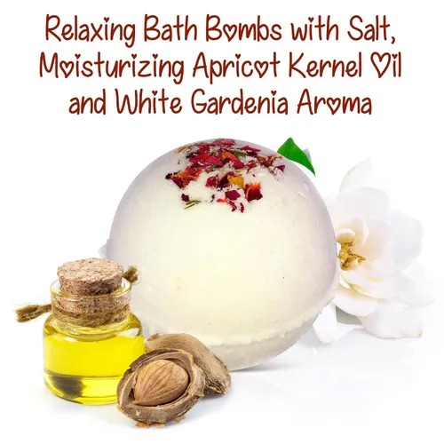 Vista 4 de Set de regalo de baño y spa corporal para mujeres, bombas de baño de sal relajantes, jabón natural de proceso frío, exfoliante facial de frambuesa