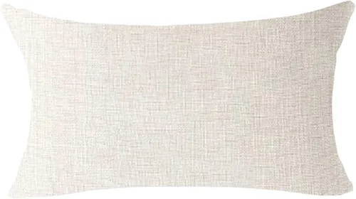 Vista 4 de ITFRO Juego de 2 fundas de almohada de algodón y lino, decoración de Navidad, decoración de pinos, árboles de pino, plantas del bosque, funda