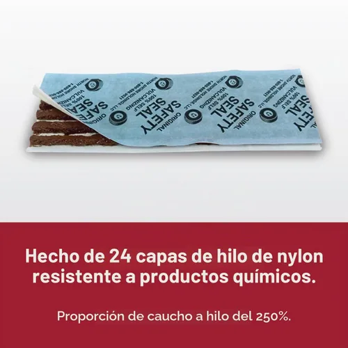 Vista 4 de Kit de reparación de neumáticos para camiones Deluxe Safety Seal, reparaciones de 30-8" (20CM)