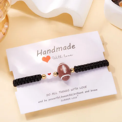Vista 16 de Pulsera de fútbol, fútbol, baloncesto, béisbol, regalos para mujeres y hombres, regalos de cumpleaños, graduación para amantes del deporte, pulseras