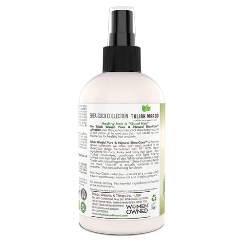 Vista 2 de Taliah Waajid Shea Coco Daily Leave In Acondicionador 8oz