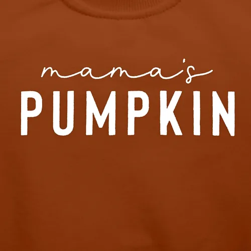 Vista 6 de ASTANFY Mommy And Me - Sudadera a juego para mamá y niña, trajes de otoño para fotos familiares, sudadera de calabaza