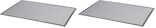 Vista 11 de American Metalcraft 18731 Pantalla rectangular de aluminio para hornear pizza, 11" L x 16" W