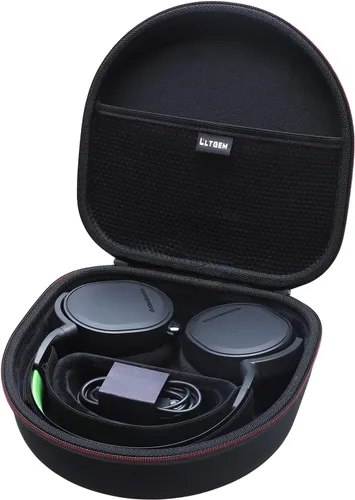 Vista 9 de LTGEM - Funda compatible con auriculares inalámbricos SteelSeries Arctis Nova 7X / 7 para juegos multiplataforma