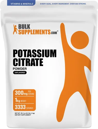 Vista 6 de BulkSupplements Citrato de potasio en polvo, 1