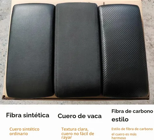Vista 3 de Consolas Apoyabrazos para Nissan Juke 2010-2017 Caja de consola central reposabrazos caja con carga USB costuras negras