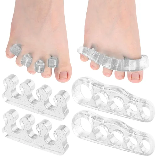 Vista 27 de Original ToePal Separador y enderezador de dedos, para dedos relajados, alivio del dolor de juanetes, dedo martillo y más, para hombres y mujeres