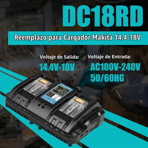 Vista 7 de Paquete de 2 piezas de repuesto de alta capacidad de 8000 mAh para batería