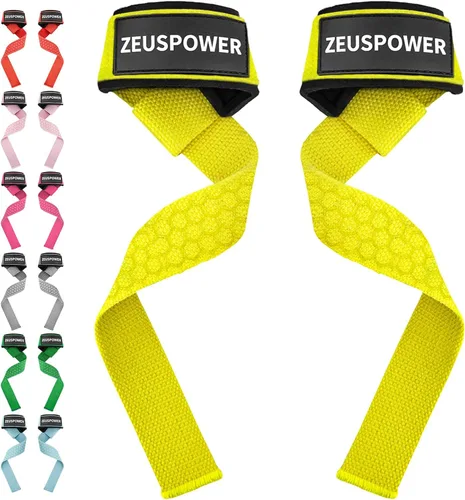 Vista 11 de Lifting Straps Wrist Straps for Weightlifting Gym Straps Weight Lifting Deadlift Workout Women Men Dumbbell Straps for Hand RDL Strap Exercise