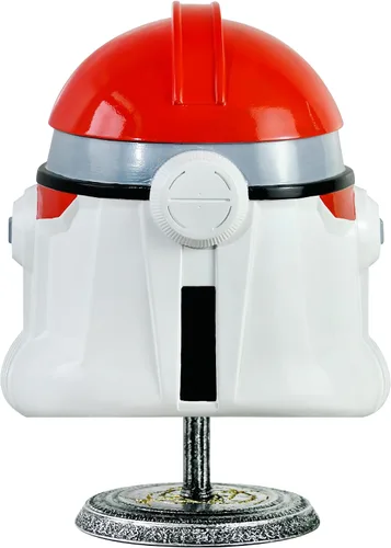 Vista 4 de Commander - Casco de resina para adulto, tamaño completo, máscara de clon de Halloween para cosplay, colección de accesorios
