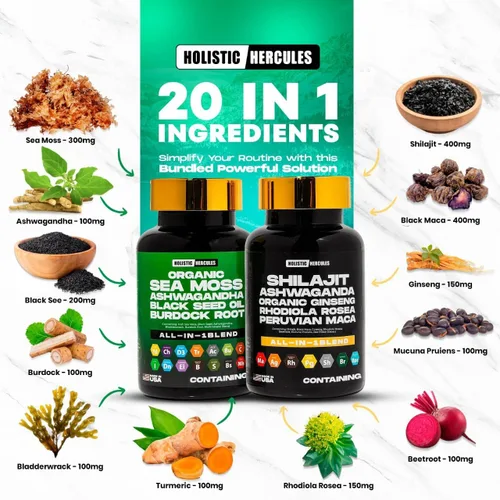 Vista 4 de Hercules Elixer Bundle: 20-in-1 Performance Booster