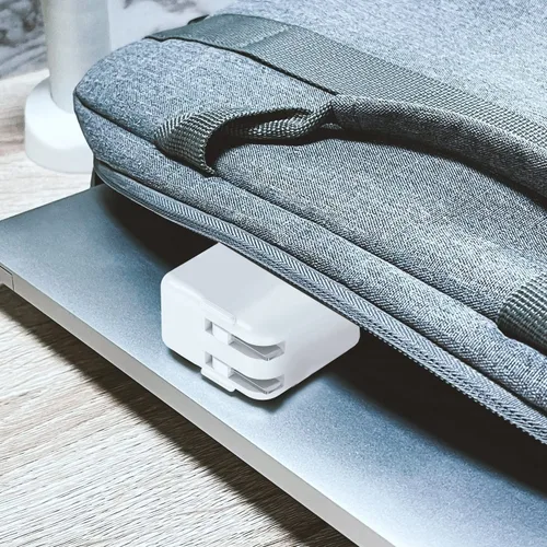 Vista 7 de Cargador para iPad de 10 pies, carga rápida, 12 W, USB, carga de pared, plegable, portátil, con cable de carga rápida USB A a Lightning de 10 pies