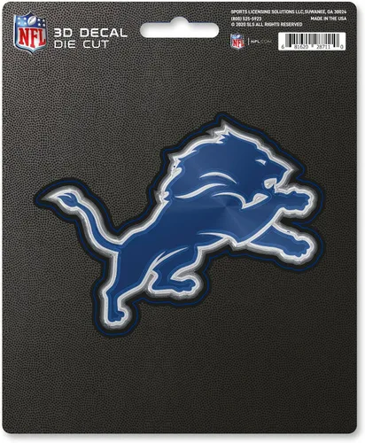 Vista 30 de FANMATS Calcomanía 3D de NFL Auto NFL