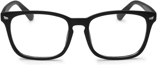 Vista 3 de Jcerki Gafas para miopía Gafas para distancia Gafas de miopía con montura negra Gafas unisex