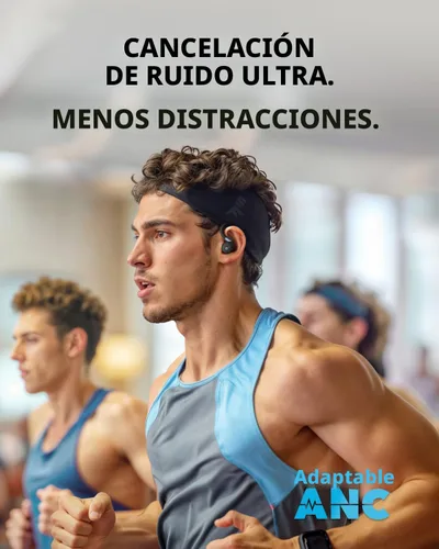 Vista 4 de Soundcore Sport X20 by Anker Auriculares deportivos con cancelación de Negro
