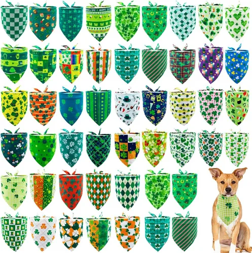Vista 40 de 50 pañuelos para perro para el día del padre, a granel, grandes, XL, XXL, XXXL