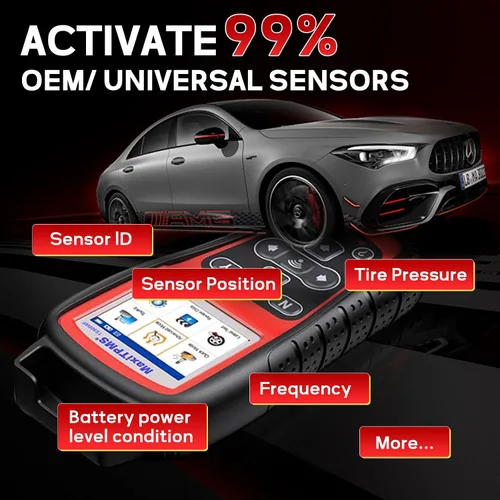 Vista 8 de Autel MaxiTPMS TS508WF Herramienta de programación TPMS, con $120 4 sensores Autel TPMS, WiFi 2026 Ver. de TS408S TS501 TS508 TS601
