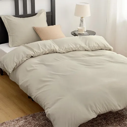 Vista 86 de Bedsure - Juego de funda de edredón tamaño individual/individual XL - Juego de ropa de cama suave de microfibra cepillada doble para niños