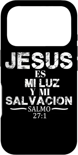 Vista 30 de Salmo Jesus ES Mi Luz Biblia Cristiana - Carcasa para iPhone 17