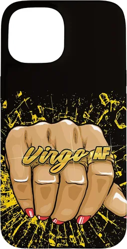 Vista 6 de iPhone 13 Pro Max Virgo AF - Anillo de astrología de cumpleaños para mujer, signo del zodiaco, funda Virgo