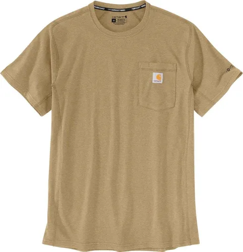 Vista 52 de Carhartt Force - Camiseta de manga corta, con bolsillo, de ajuste holgado y peso medio para hombre Malt
