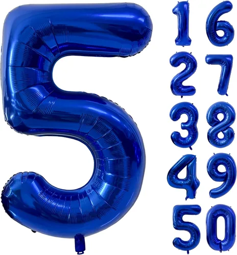 Vista 226 de Globos gigantes de helio de aluminio de 40 pulgadas, color negro, globos digitales grandes del número 0 para decoración de fiesta de cumpleaños