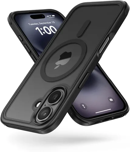 Vista 28 de Mobnano Funda para iPhone 13 Pro, compatible con MagSafe, funda transparente con anillo magnético, diseño multicolor protector a prueba de golpes