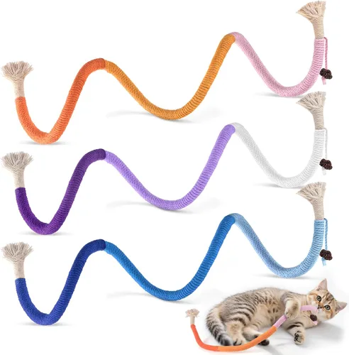 Vista 8 de Palitos masticables de Silvervine de TINDTOP para gatos, paquete de 12 unidades de juguetes naturales masticables de hierba gatera para limpieza