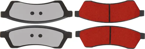 Vista 3 de Juego de pastillas de freno de disco traseras compatibles con Chevrolet Epica 2004 2005 2006 2007 2008 2009 PC-382768