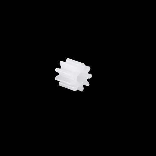 Vista 4 de uxcell Engranajes de plástico 9 dientes modelo 092A engranaje de reducción engranajes de gusano de plástico para RC coche robot motor