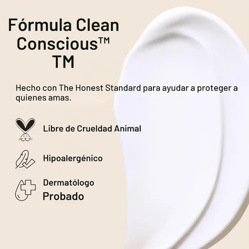 Vista 5 de The Honest Company Acondicionador, hipoalergénico, sin fragancia, 10 fl oz