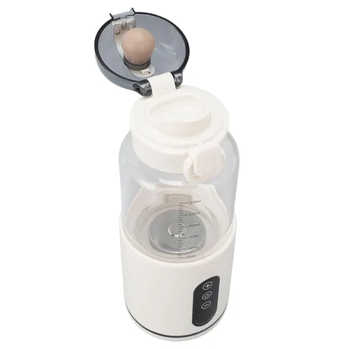 Vista 4 de SUNGOOYUE Calentador de botellas portátil de grado alimenticio, duradero, 131.0 °F, calentador de leche de gran capacidad para uso diario