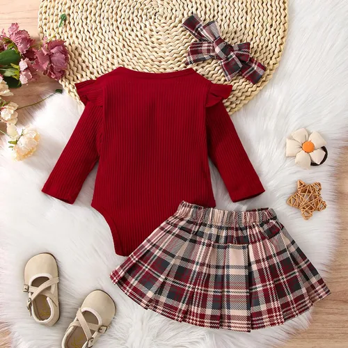 Vista 5 de TBUIALL Baby First Halloween Ropa De Bebe Para Fotos Niñas Traje hawaiano Bulldog Francés Ropa Bebé Niña Pijama