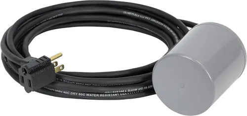 Vista 7 de Little Giant RFSN-6, 115 voltios, interruptor de flotador atado a piggyback, cable de 10 pies Máximo 13 Amp, 1/2 HP, Bomba hacia abajo, Para