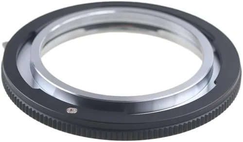 Vista 4 de Pixco Mount Adapter Ring for Nikon F Mount Lens to Canon FD Film Camera with Infinity Focus