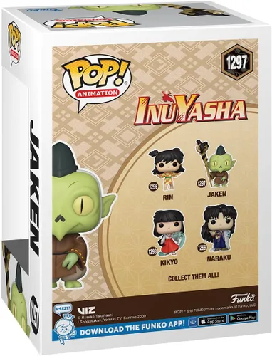 Vista 3 de Funko Pop! Animation: Inuyasha - Jaken - Figura de vinilo coleccionable - Idea de regalo - Producto oficial - para niños y adultos - Fans del anime