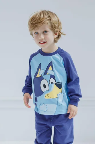 Vista 2 de Bluey Camiseta y Jogger Pantalones de felpa francesa para niños pequeños