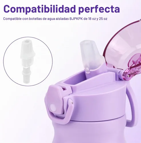 Vista 4 de 4 boquillas de repuesto para botella de agua compatibles con BJPKPK de 18