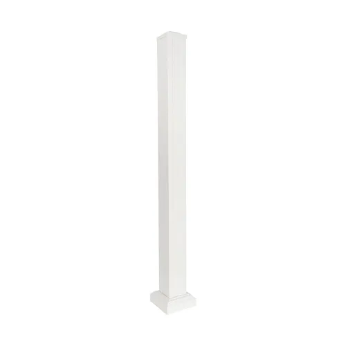 Vista 4 de Allure Kit de postes de cubierta de aluminio negro de 3 pulgadas x 3 pulgadas x 36 pulgadas
