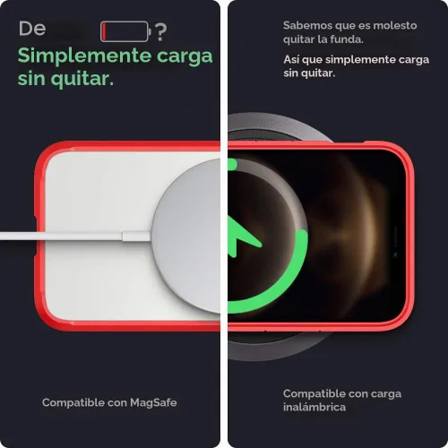 Vista 7 de Spigen Ultra Hybrid - Funda para iPhone 12 Pro Max, color rojo