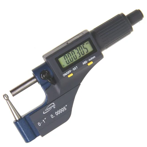 Vista 12 de iGaging Micrómetro Digital con Salida de Datos 2-3"/0.00005"/0.001mm