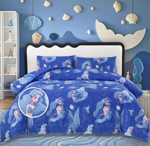Vista 15 de MAG Juego de edredón floral de 3 piezas, tamaño individual, juego de ropa de cama de microfibra con estampado de flores negras, para todas
