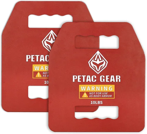 Vista 11 de PETAC GEAR Placas de Peso Tácticas Para Chaleco Con Peso Para Hombres Entrenamiento, 5/10/15/20 LBS Equipo de Chalecos de Entrenamiento de Fuerza