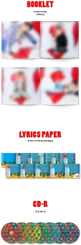 Vista 3 de [3 Regalos] NCT Dream - Salsa picante [caja de joyas] Álbum+póster en el paquete+póster extra plegado (aleatorio)+tarjeta fotográfica extra+máscara