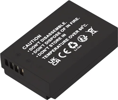 Vista 5 de 2 baterías LP-E12 LPE12 de 1250 mAh con cargador de batería dual para EOS M10, EOS M50, EOS M50 Mark II, EOS M100, EOS M200, EOS M, EOS M2, Kiss M