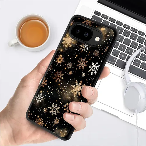 Vista 1797 de Compatible con Google Pixel 4A 5G Mobile Case Creative Acrylic Panel trasero Silicona Protección Grip especialmente diseñado para Google Pixel 4A 5G