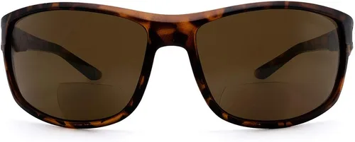 Vista 7 de VITENZI Gafas de sol bifocales envolventes lectores deportivos para leer bajo el sol de Bari, Azul