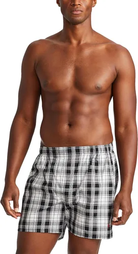 Vista 2 de POLO RALPH LAUREN Paquete de ropa interior tipo boxers, paquete de 3, ropa interior tejida de algodón de ajuste clásico para hombre